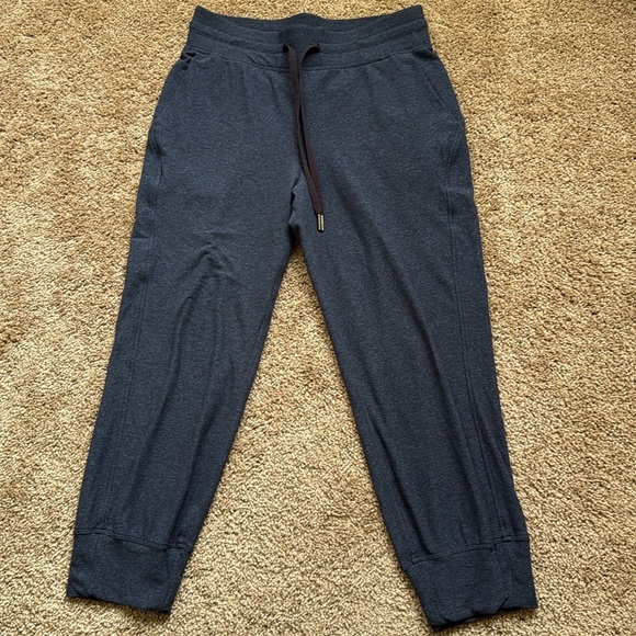 Lululemon Ready to Rulu High-Rise Cropped Jogger Heathered True Navy / Black - Picture 5 of 12
